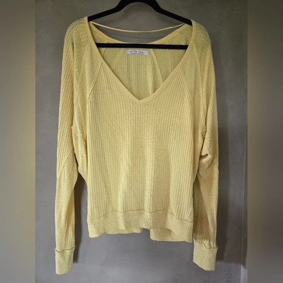 We The Free | Santa Clara relaxed long sleeved thermal top, Size S - Picture 3 of 7